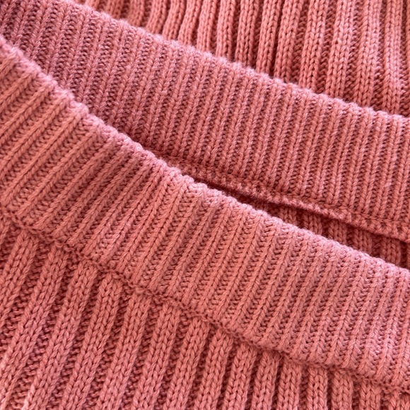 ⭐️NWT!⭐️Eloquii Elements Ribbed Knit Dusty Rose/Pink Stretchy Pull on Midi Skirt - Picture 10 of 10